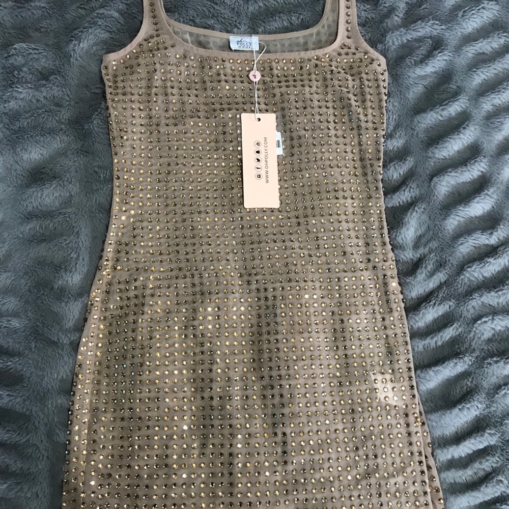 Oh Polly rhinestone dress